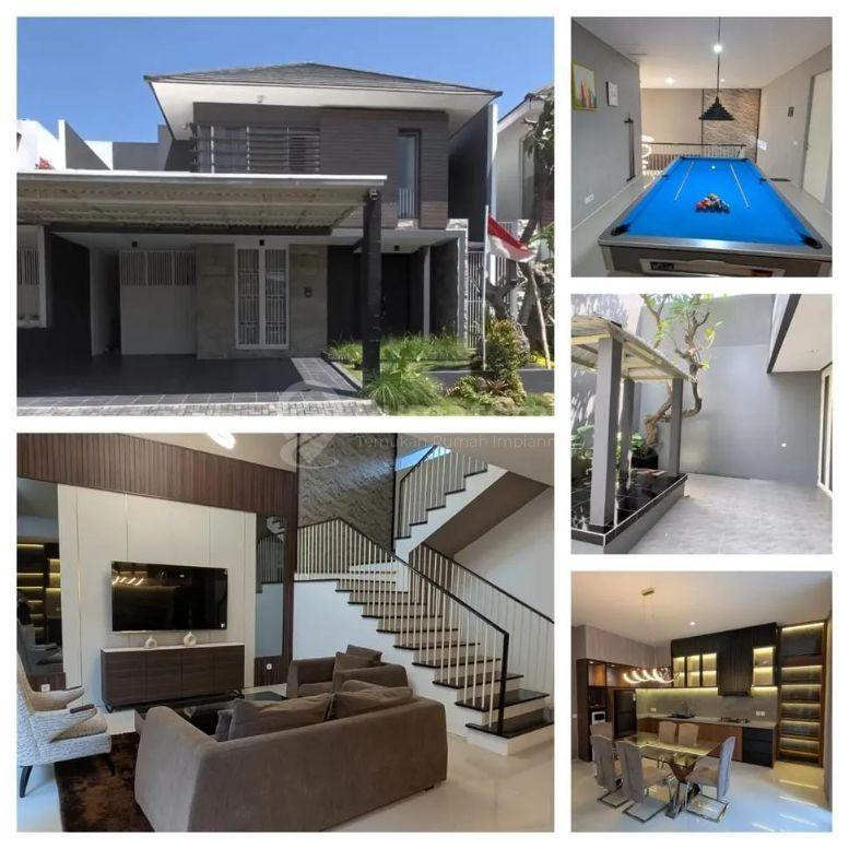 Dijual rumah full furnish di Citraland Greenlake Surabaya barat 