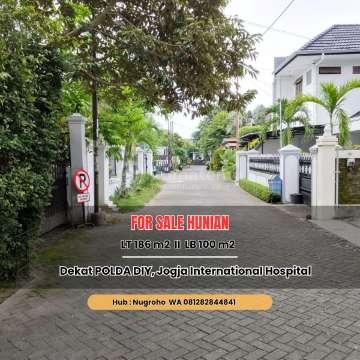 Dijual hunian di kawasan utara Dekat POLDA DIY, Jogja International Hospital