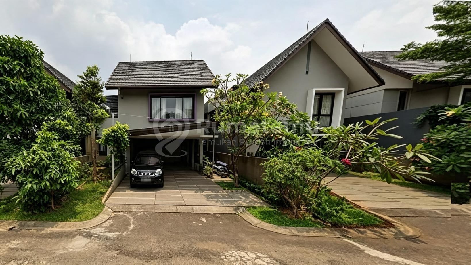 Dijual rumah cluster mewah cantik lokasi komplek aman di Bintaro, Pesanggrahan