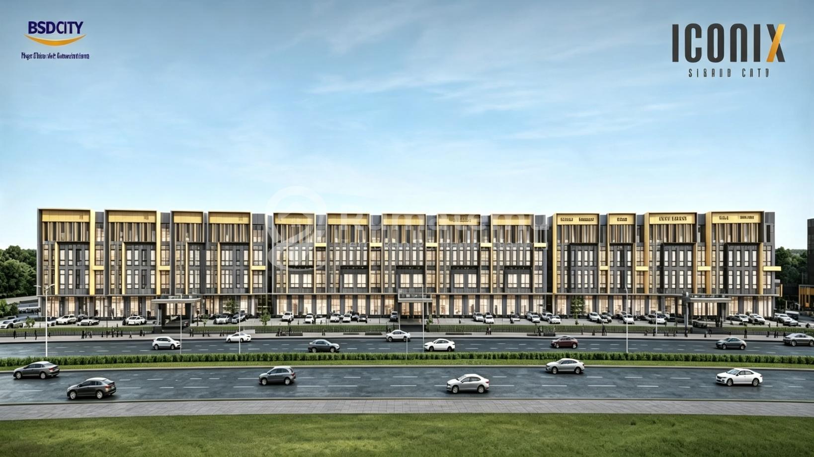 Iconix Studio Loft Bsd City Office Mewah 4 Lantai