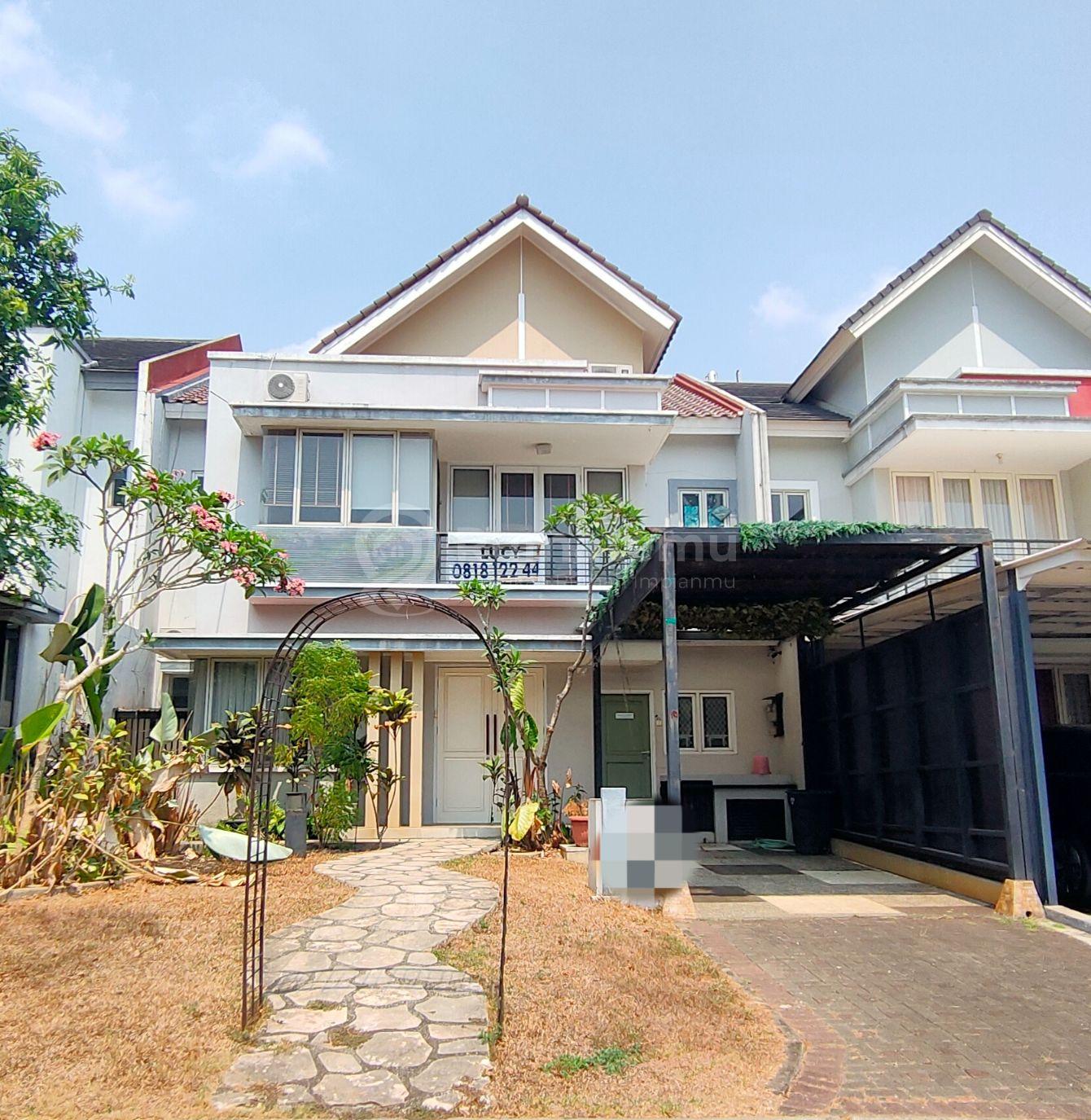 Dijual rumah bagus 2 lantai di Delatinos BSD 