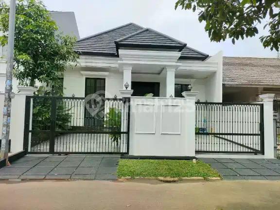 Rumah Baru Siap Huni Cantik Strategis Hadap Barat Kencanaloka Bsd