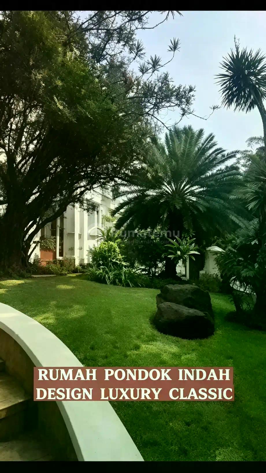 Rumah Pondok Indah Jakarta Selatan, Depan  Taman, Bagus