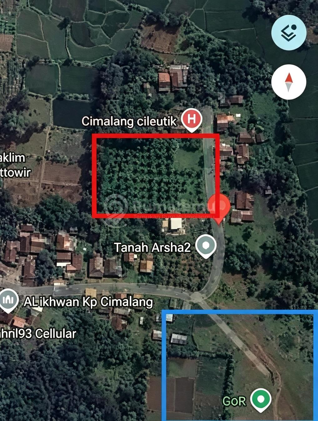 Dijual Tanah Pinggir Jalan Raya Babakan Tenjo Dekat Podomoro Bogor