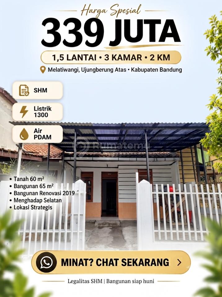 Rumah Murah Melatiwangi Cilengkrang Atas Ujungberung Bandung