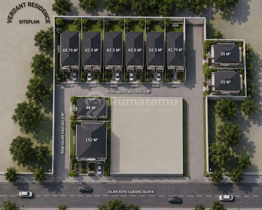 Tanah kavling siap bangun di pinggir jalan raya lubang buaya jakarta timur