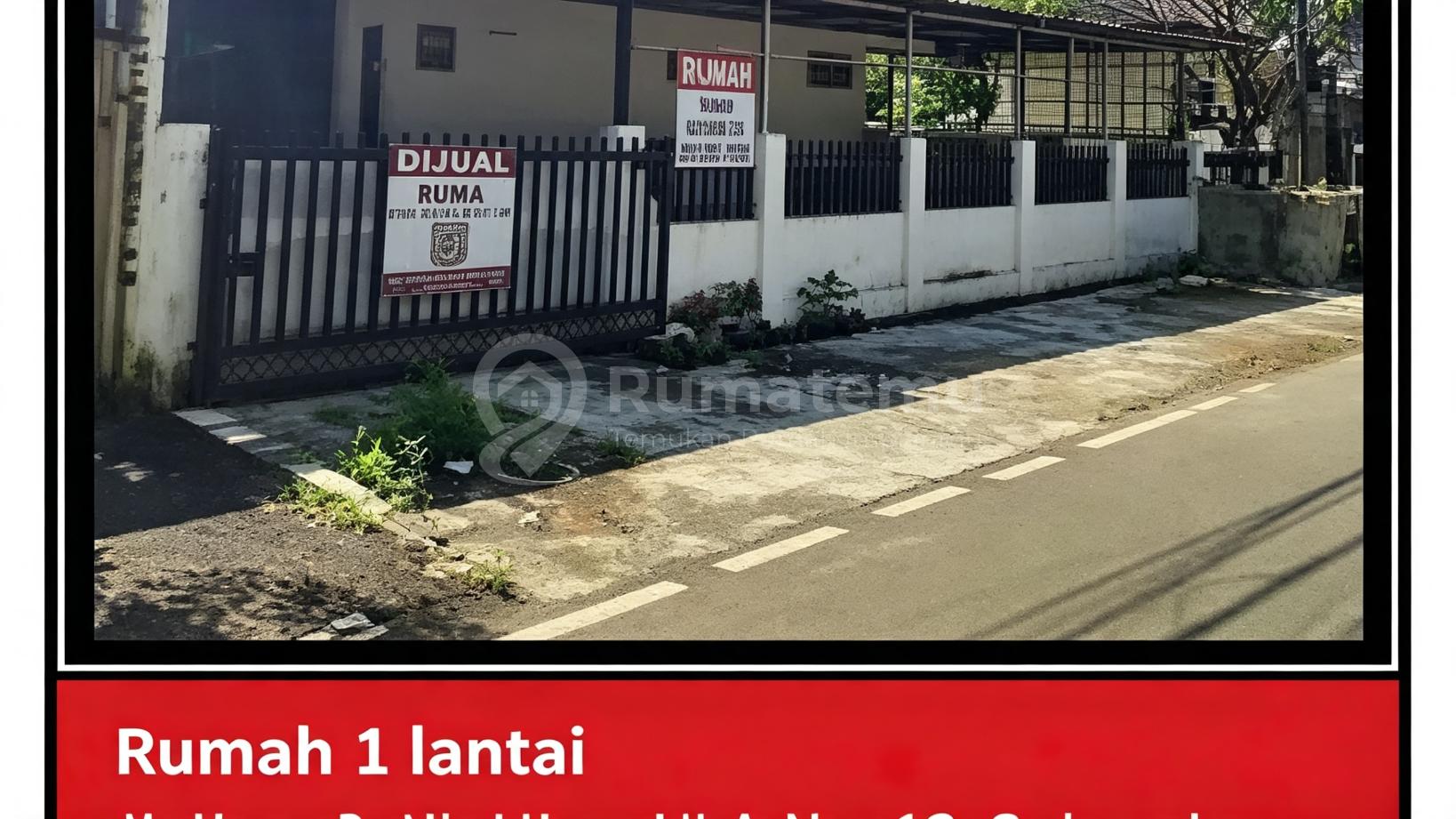 Di Jual Rumah 1 Lantai Aset Bank di Jl. Kayu Putih Utara , Pulogadung, Pulogadung, Jakarta Timut