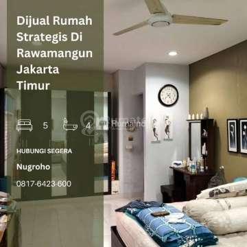 Dijual Rumah Strategis Di Rawamangun Jakarta Timur