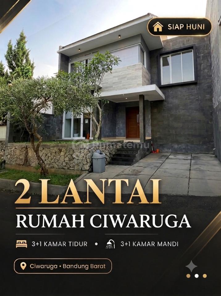 Rumah Mininalis Ciwaruga Dekat Sarijadi Bandung 