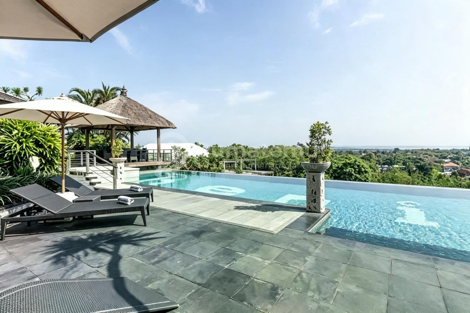 Rv-2891 Amazing Stunning An Exclusive Hillside Overlooking Benoa Harbour.