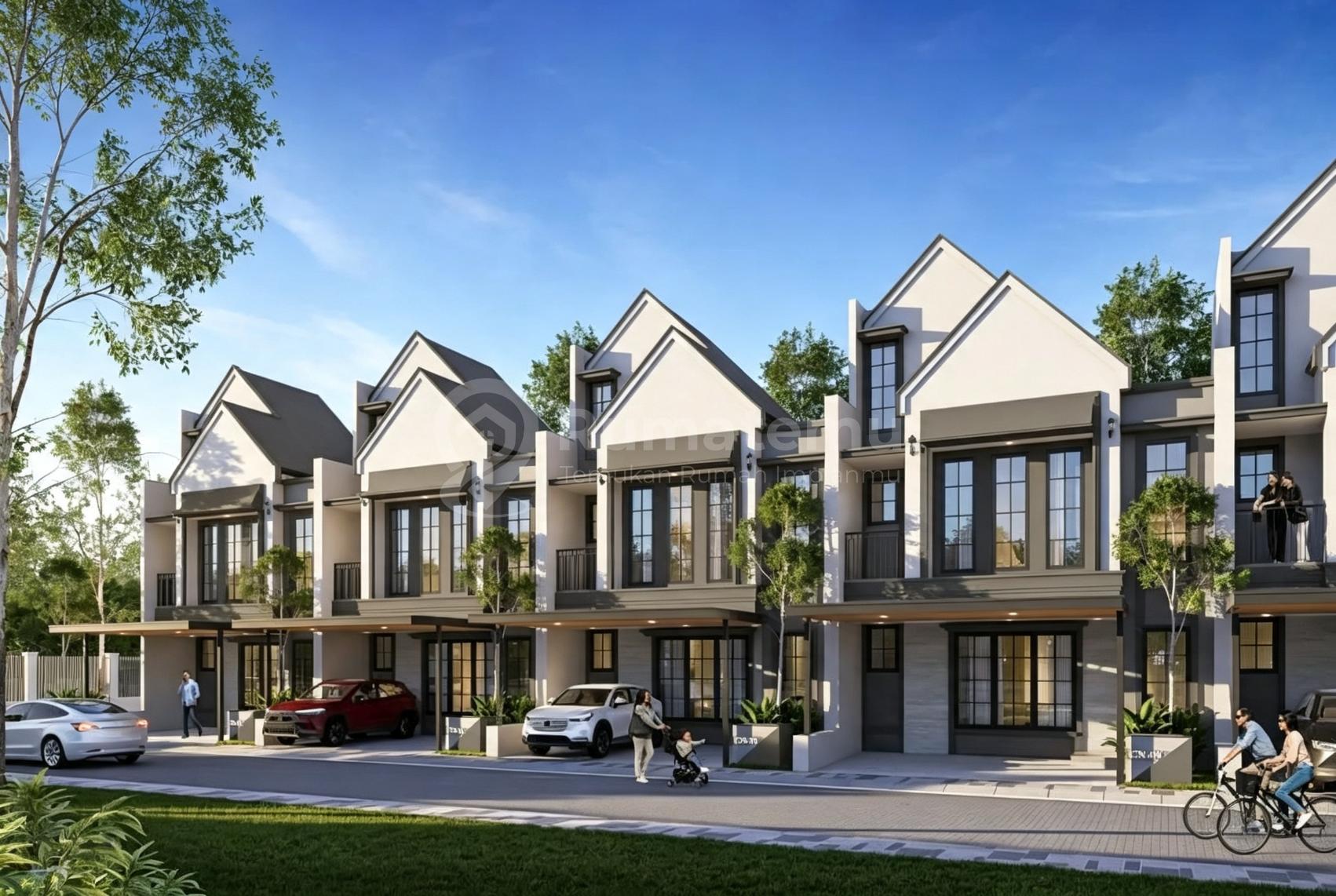 Kawasan Metland Menteng New - Dijual Rumah 3 Lantai View Danau di Jakarta Timur Mulai 2M-An ? Cluster Terbaru Conifera - Metland Menteng Jakarta Timur