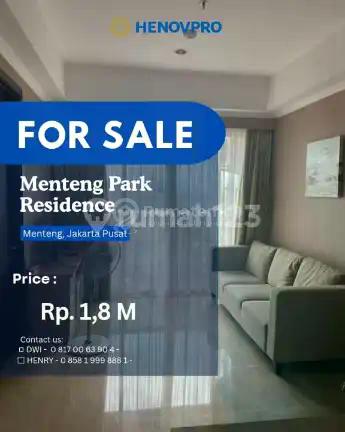 Dijual Cepat Apt. Menteng Park Residence Best View dan Unit