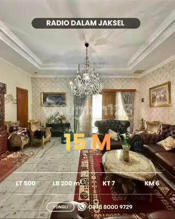 Dijual Cepat Bawah NJOP Radio Dalam Kebayoran Baru