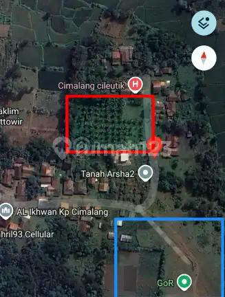 Dijual Tanah Pinggir Jalan Raya Babakan Tenjo Dekat Podomoro Bogor