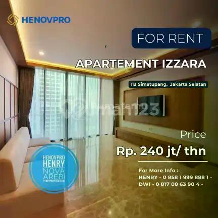 Apartemen Izzara Unit 2+1 BR Modern Fully Furnished Pool View
