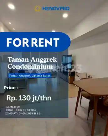 Disewa Taman Anggrek Condo 2+1Br Best City View Ff