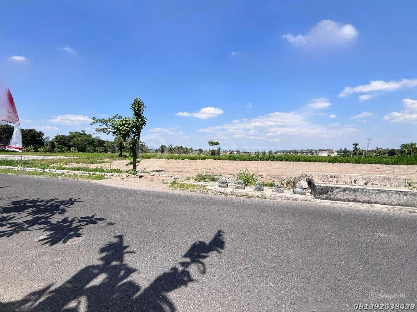 Dijual Tanah Jogja Timur Dekat Candi Sambisari Di Jalan Raya Sambiroto Sleman