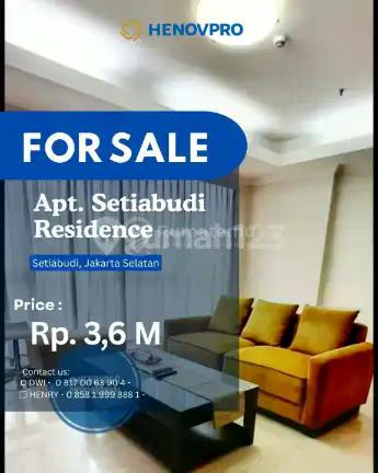 Dijual Cepat Setiabudi Res 3+1Br Ff Best City View