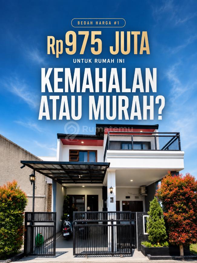 Rumah Murah 2 Lantai Cisaranten Kulon Arcamanik Dekat Antapani Bandung