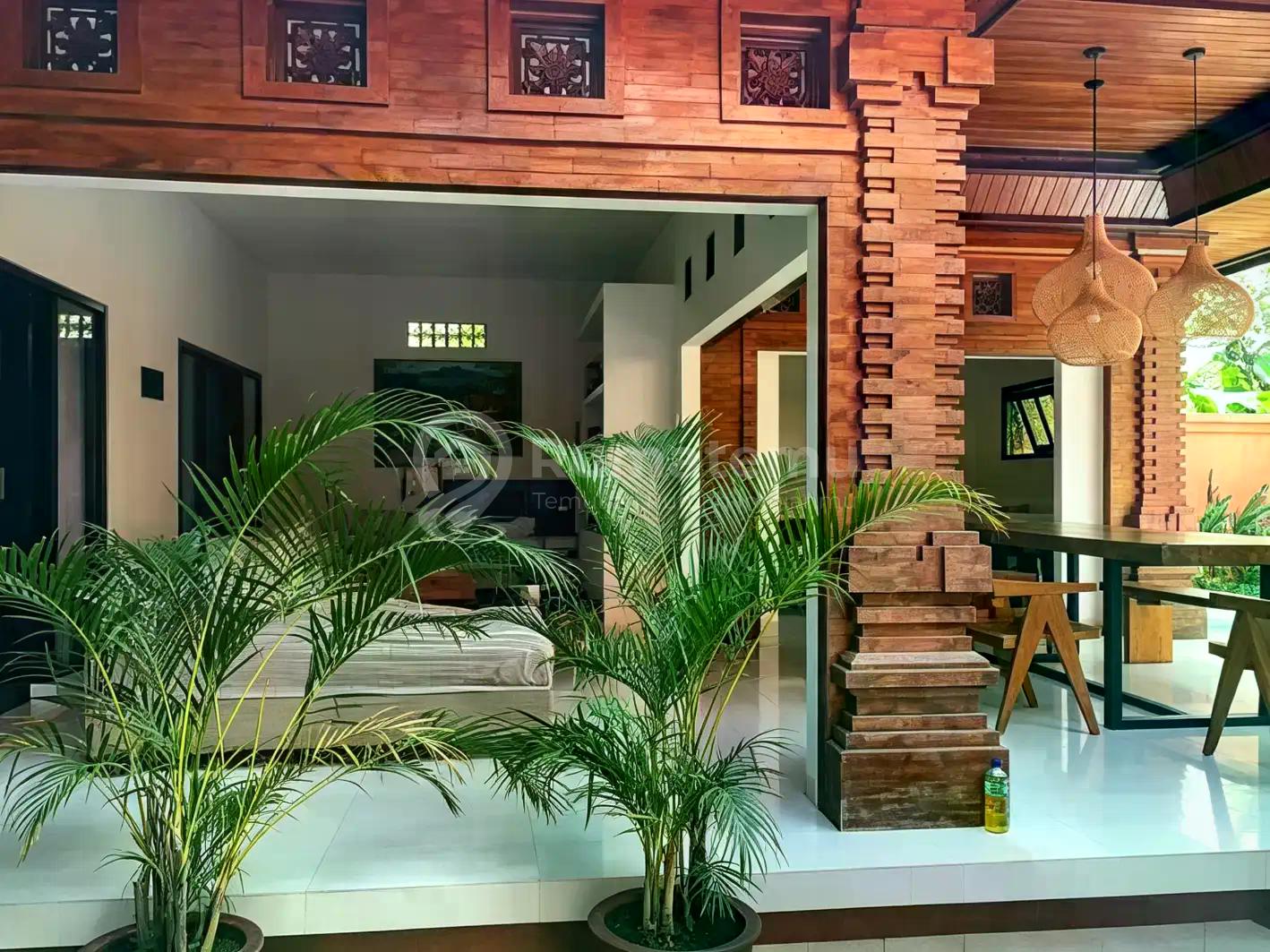 Rv-3187 Charming Freehold 3-Bedroom Villa In Ubud With Pool And Rice Field View