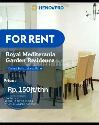 Disewakan Royal Mediterania Garden Residences Best View