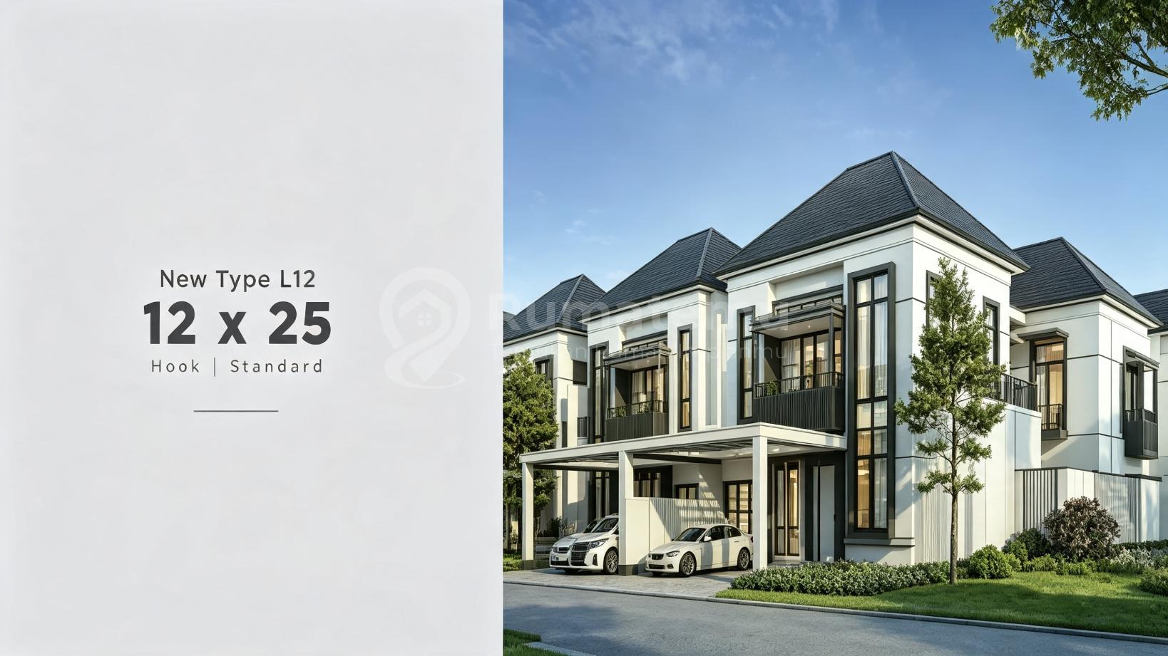 Matera Residence Gading Serpong Tipe 12x25 – Rumah Sultan 2 Lantai, 5 Kamar Tidur, Private Pool Opsional, Fasilitas Lengkap, Lokasi Premium Dekat BSD City. tersedia hadap utara dan selatan