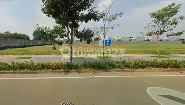 Kavling Komersil Posisi Strategis Depan Danau Vanya Park Bsd City