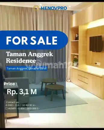 Dijual Cepat 2+1BR Pool View TURUN HARGA Taman Anggrek Residence