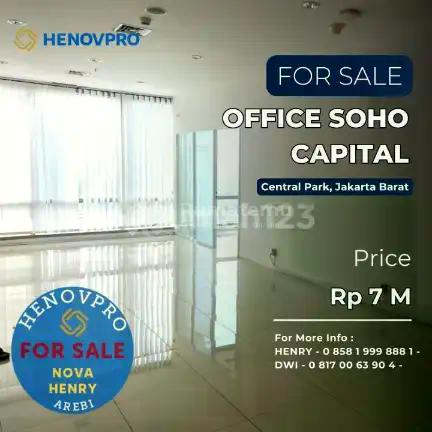 INVESTASI TERBAIK OFFICE SOHO CAPITAL KONDISI TERSEWA JARANG ADA
