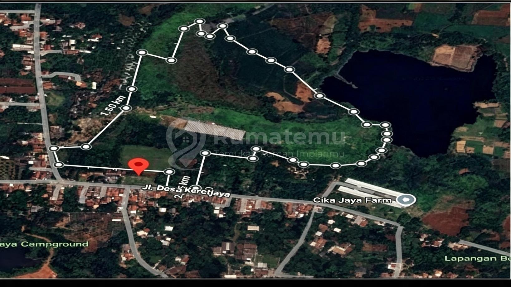 Dijual Tanah 1 Hamparan Di Kertajaya Rumpin Bogor