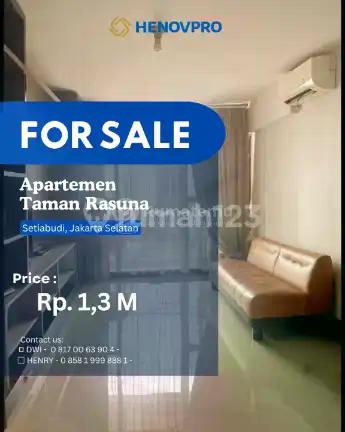 Jual Cepat Dibawah NJOP Taman Rasuna Unit 3+1Br Best City View