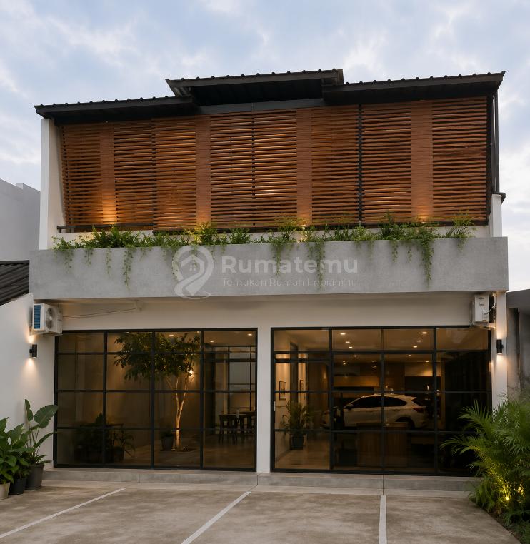 Rumah Bekas Kafe Lengkong Karya Serpong Utara Dekat ke Bsd Plaza