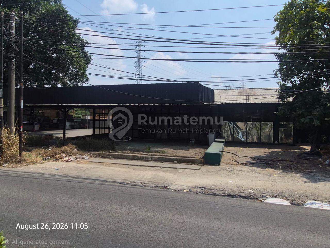 Disewakan Workshop Ex Cafe Siap Pakai di Pinggir Jalan Cikunir Bekasi