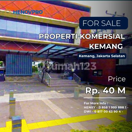 Dijual Properti Komersial Kemang Cocok Untuk Bisnis Atau Retail