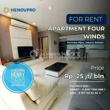 Four Winds Apt. 2+1BR Big Size Unit Best City View Full Furnish