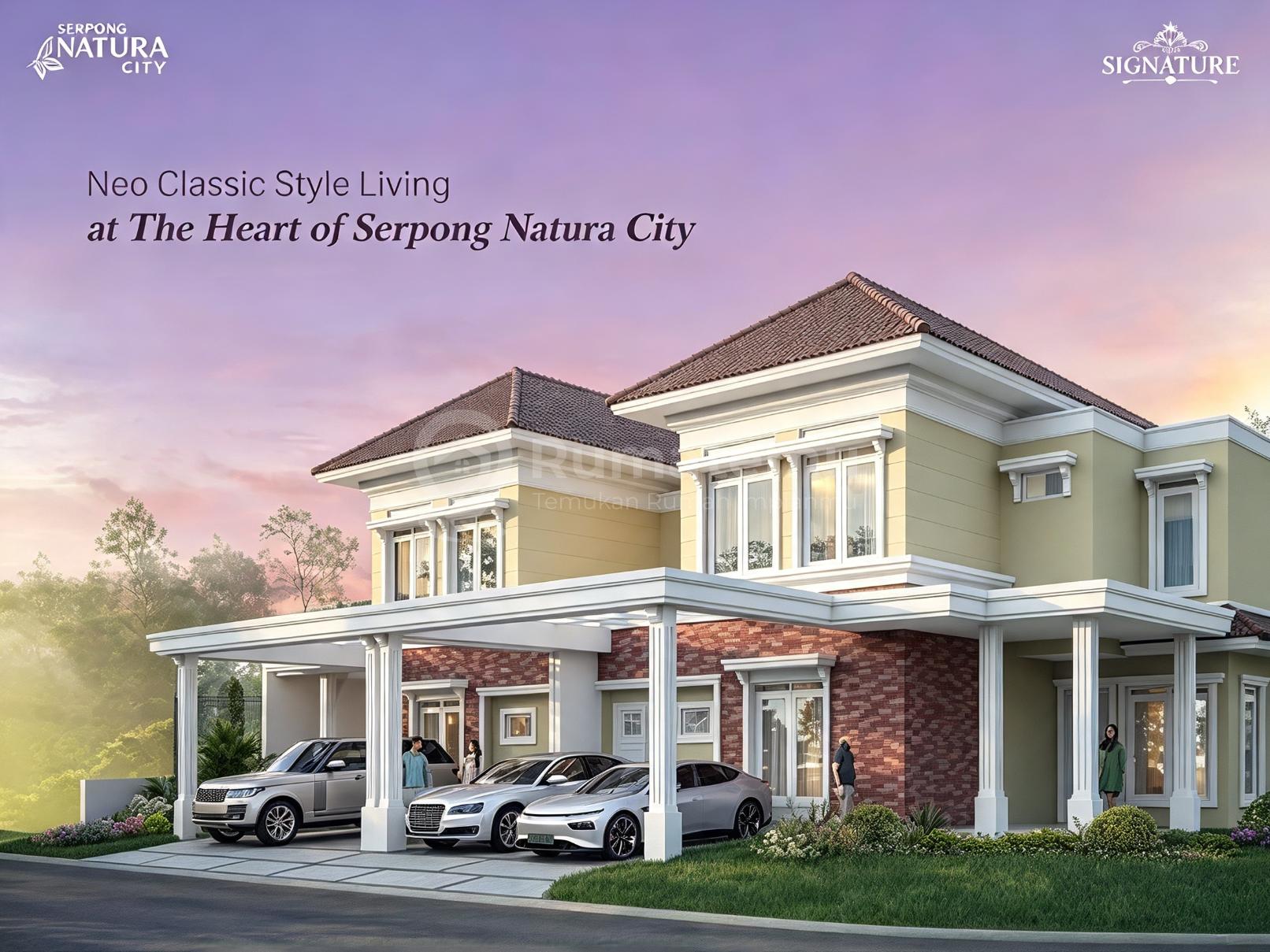 Dijual Rumah Mewah 2 Lantai di Serpong Natura City