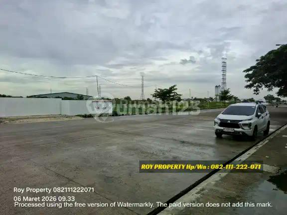 Termurah Dijual Tanah di Marunda 3.7 Ha Pergudangan Dekat Tol