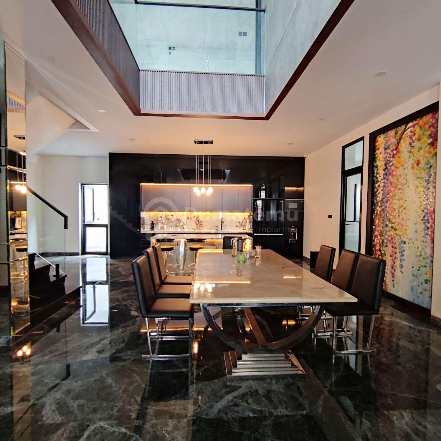 RUMAH CASA GOYA FURNISH INTERIOR MEWAH KEBON JERUK JAKARTA BARAT