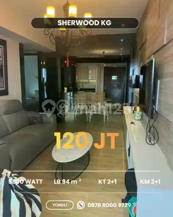 Apartement Sherwood Kelapa Gading Full Furnished Luas 94