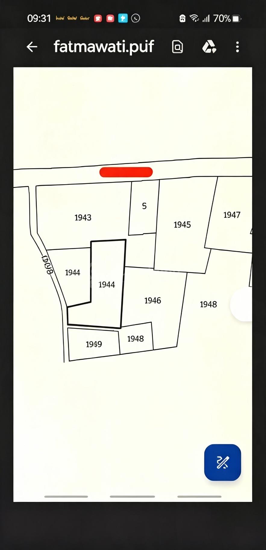 Rumah Hitung Tanah, Cocok Invest/Indekos, 300 Meter ke Jln Fatmawati Raya