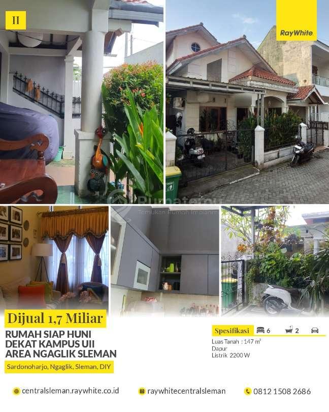 DIJUAL RUMAH SIAP HUNI DEKAT KAMPUS UII AREA NGAGLIK SLEMAN