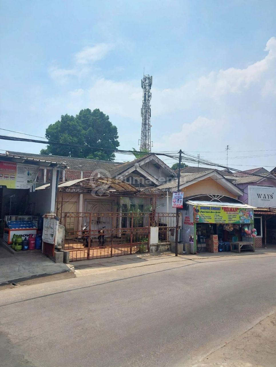 Rumah Tua Hitung Tanah Saja Lokasi Strategis Cocok untuk Buka Usaha di Jatibening Bekasi