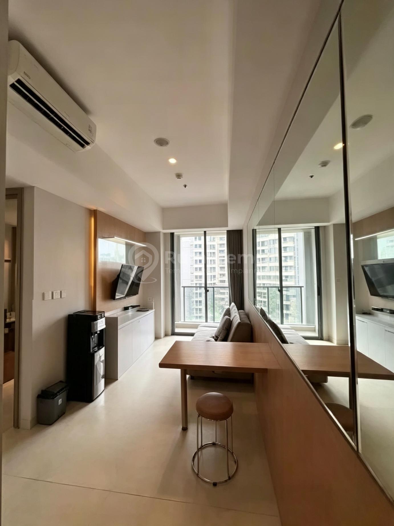Dijual Apt Taman Anggrek Residence, 2 Kamar