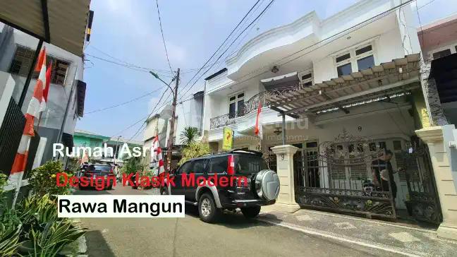 For Sale:  Rumah Bagus Design Klasik Modern Dekat Rs Persahabatan, Rawamangun, Jakarta Timur