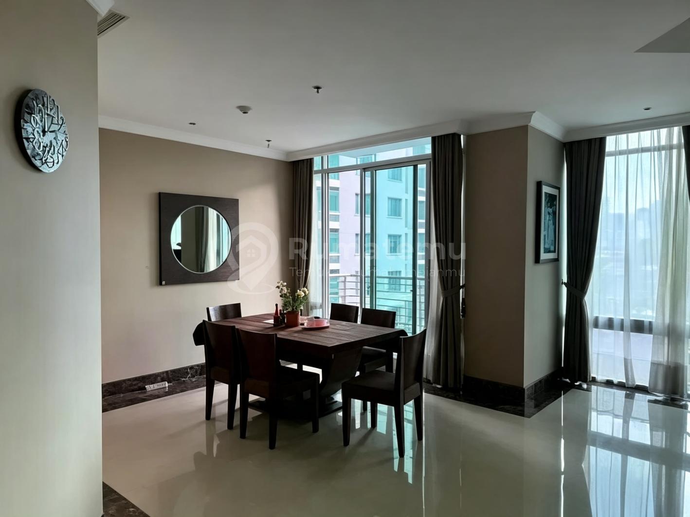 Disewakan Four Seasons Residences 3Br Furnished Low Floor