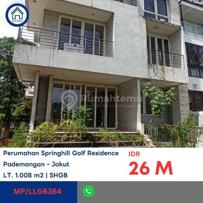 Rumah Mewah di Springhill Golf Residence Kemayoran Jakarta Pusat