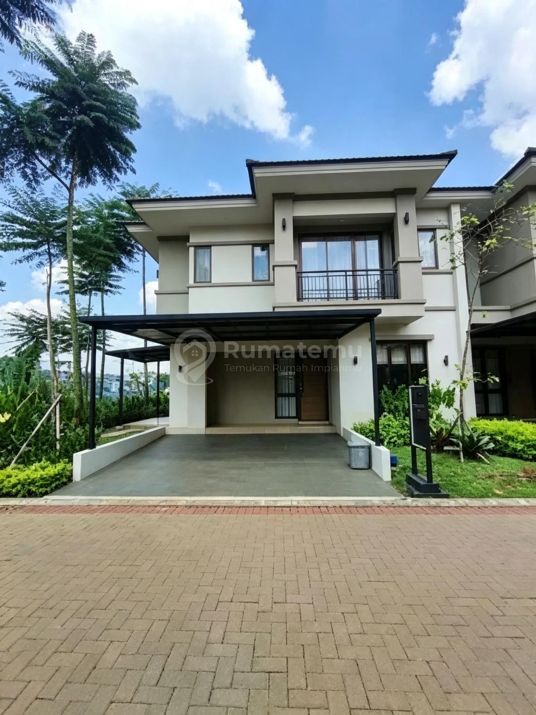 Rumah Baru Hook Full Furnished Dekat Pintu Tol Sawangan Depok