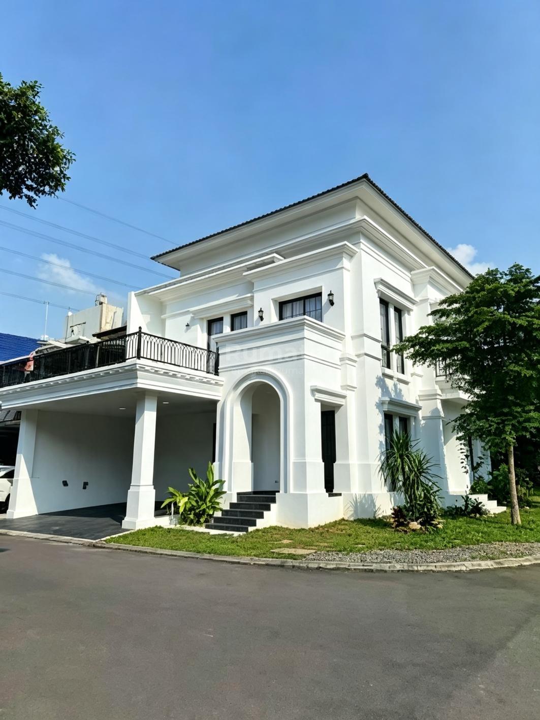 Rumah Bagus Baru Di Alam Sutera Model Klasik Modern Harga 7 Miliar