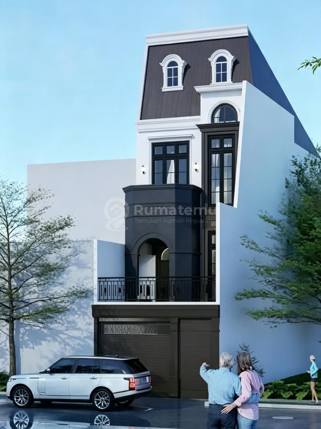 Rumah Baru Design Classic Mewah di Cempaka Putih