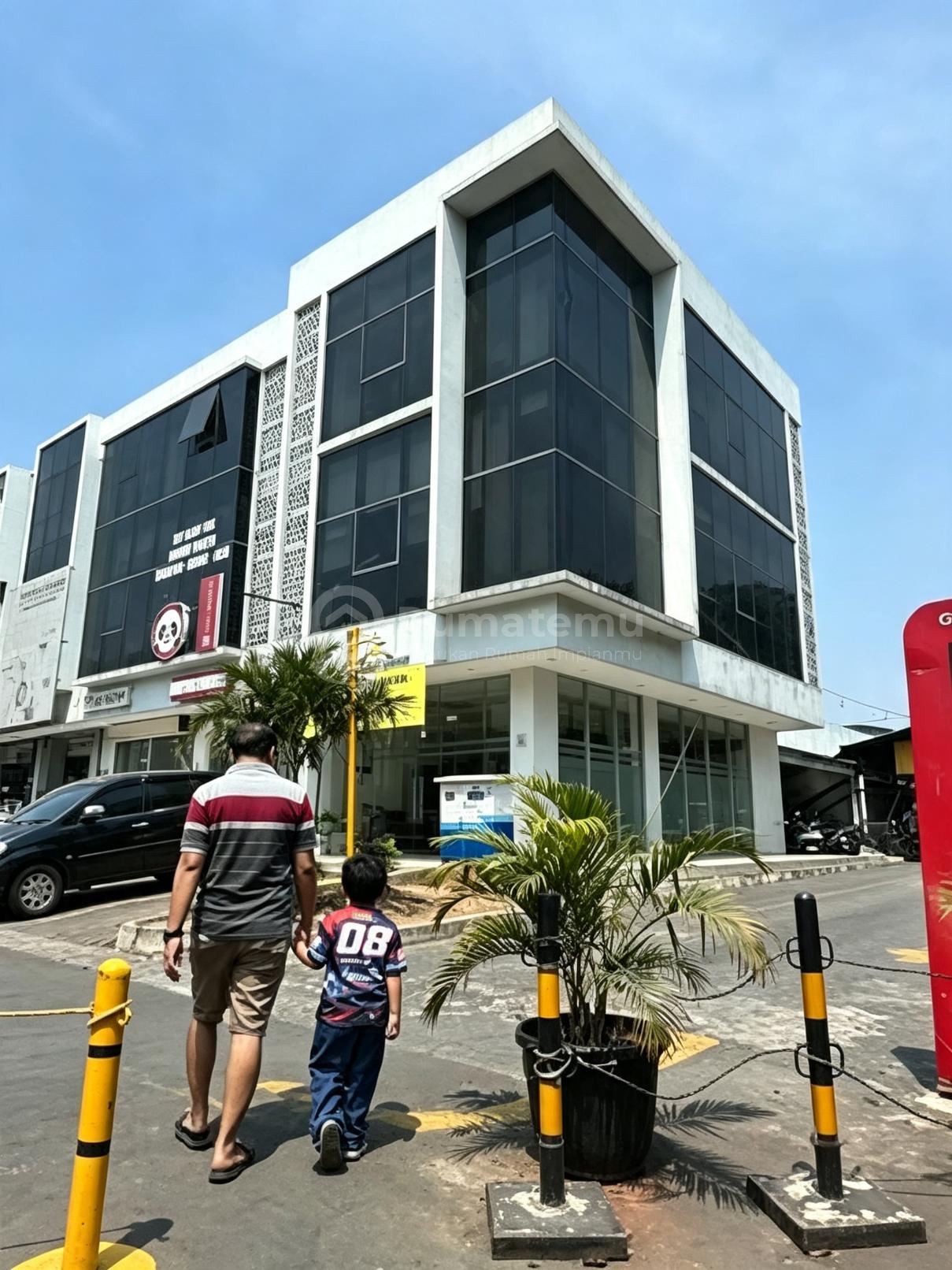 Dijual Ruko Hoek Pasar Modern Bsd 3 Lantai Semi Furnish di Rawa Mekarjaya Lokasi Bagus